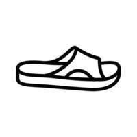Get this amazing icon of chappal in modern style vector