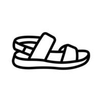 Get this amazing icon of sandal in modern style vector