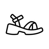 Get your hands on this amazing icon of sandals vector
