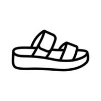 Get this amazing icon of chappal in modern style vector