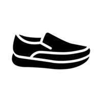 Easygoing loafers that pair well with a casual look vector