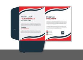 document folder design for office vector