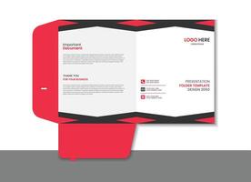 file folder design for company vector