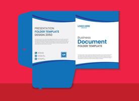 office or company document file folder design vector