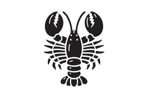 Lobster icon illustration vector
