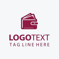 Lux Lock Wallet Money Logo vector