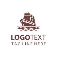 Cloud Seeker ship logo vector