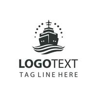 Seraphic Sail ship logo vector