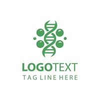 Bio Code DNA Logo vector