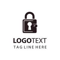 Security Lock Logo Design vector
