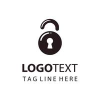 Secure Code Lock Logo vector