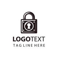 Secure and Stylish Lock Logo vector