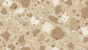 Hand painted monochromatic terrazzo pattern design vector