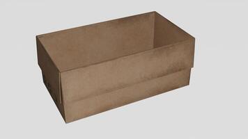 cardboard packaging boxe photo