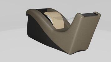 A 3d printed object with a tape dispenser photo