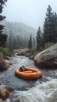 A Rafting Trip Through Misty Mountain Rapids photo