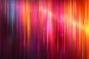 Vivid Abstract Gradient with Vertical Lines and Sparkles for Modern Wall Art or Digital Background photo