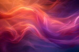 Abstract Aurora Borealis in Vivid Gradient for Digital Art Backgrounds photo