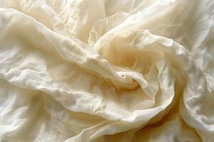 Elegant Flowing Fabric Texture for Design and Background Concepts photo