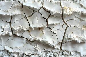 Cracked Earth Texture Dry and Weathered Surface for Design and Art Projects photo