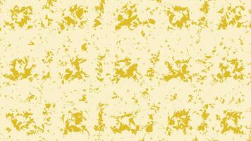 Distressed grunge texture background with a rough, worn appearance. Pale yellow hue evoking a vintage or antique aesthetic. Irregular shapes and lines creating a textured, abstract design. vector