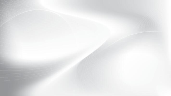 Abstract white and gray color, modern design stripes background with curve lines, wavy pattern. illustration.