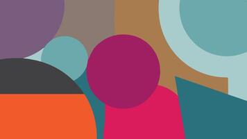 Abstract background flat color illustration vector