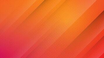 Abstract modern gradient orange color light and shadow background vector