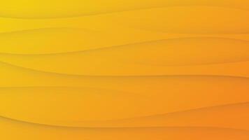 Abstract modern gradient yellow and orange color light and shadow background vector