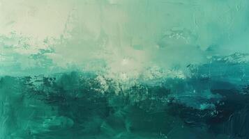 vintage abstract painted background with sea green, medium sea green and cadet blue colors and space for text or image photo