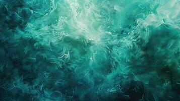 vintage abstract painted background with sea green, medium sea green and cadet blue colors and space for text or image photo