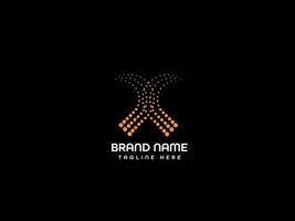 X business logo vector