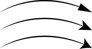 Arrows set black icons. Arrow icon. Arrow collection. Doddle arrow set vector