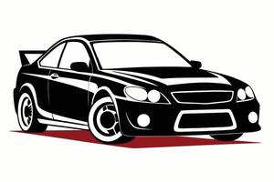 car icon on white background vector