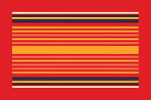 a red and yellow striped pattern on a red background vector