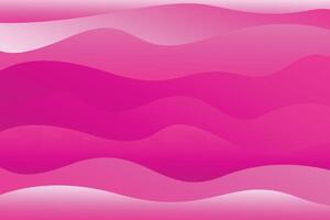 wavy beautiful abstract pink and soft gradient background vector