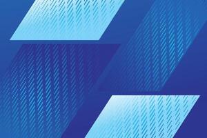 Abstract and modern blue color background template vector