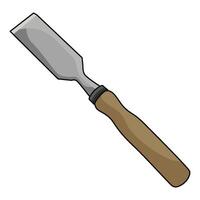 illustration of chisel vector