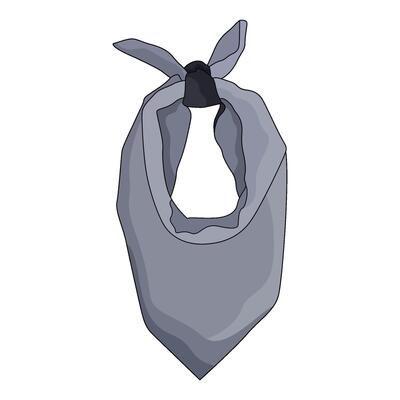 illustration of bandana