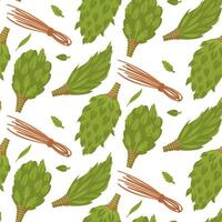 pattern of bath brooms for saunas, baths, steam rooms is made in white. Eucalyptus, oak, birch, massage branches are collected and rewound with bundles of branches leaves for massage during relaxation vector