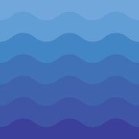 cool color waves background vector