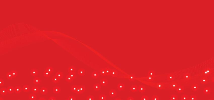 Red luxury background spotlight effect with glitter light decorations with bokeh.