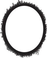 a black and white picture frame of a mirror and a black frame with a black border, grunge frame vector