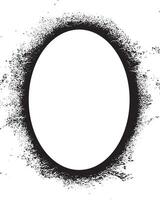a black and white picture frame of a mirror and a black frame with a black border, grunge frame vector