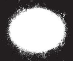 black and white frame, a white circle on a black background grunge photo frame, , black and white frame with space vector