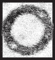 the cover of the album 'the circle' A black and white vintage round and square shape with grunge paint frame for the wall photo frame, black and white frames with grunge paint effect, vector