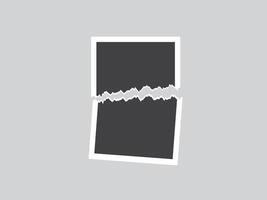 collage templates, collage satellite rectangular picture frame template vector