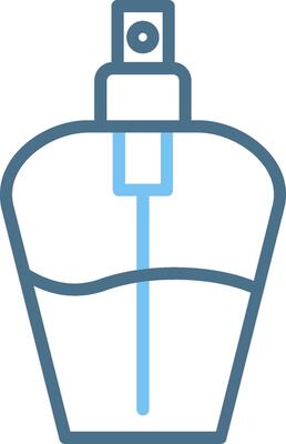 Fragrance Line Two Colour Icon Design