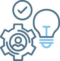 Framework Line Two Colour Icon Design vector