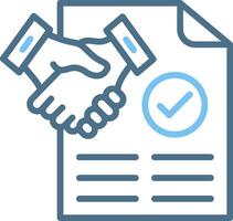 Arrangement Line Two Colour Icon Design vector